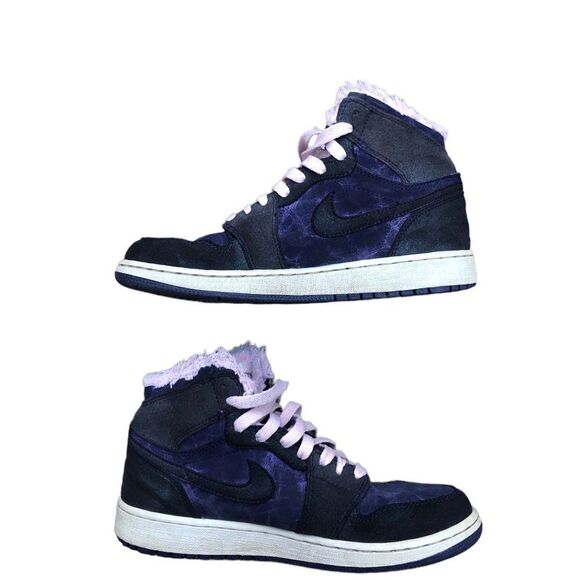 RARE Nike Air Jordan 1 Retro High Premium Imperial Purple Size 7 - Picture 10 of 16